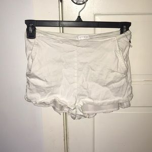 White women’s dress shorts